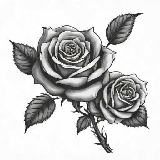 Rose With Jo In Stem