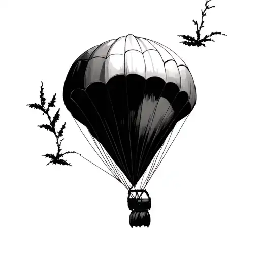 Willow Tree Army Parachute