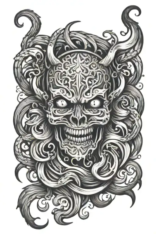 Representation Of The Evil Soul I Started With Transitioning To The Good Soul I Have Now