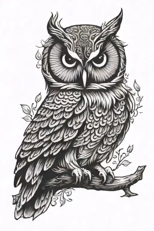 Wisdom And Owl
