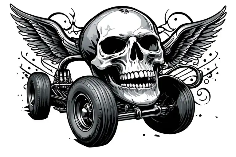 V8 Skull Carts