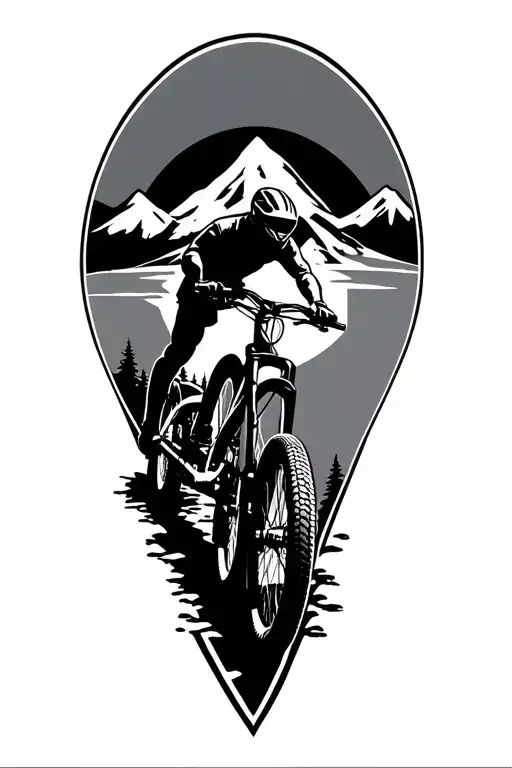 Mountain Bike Trail Winding