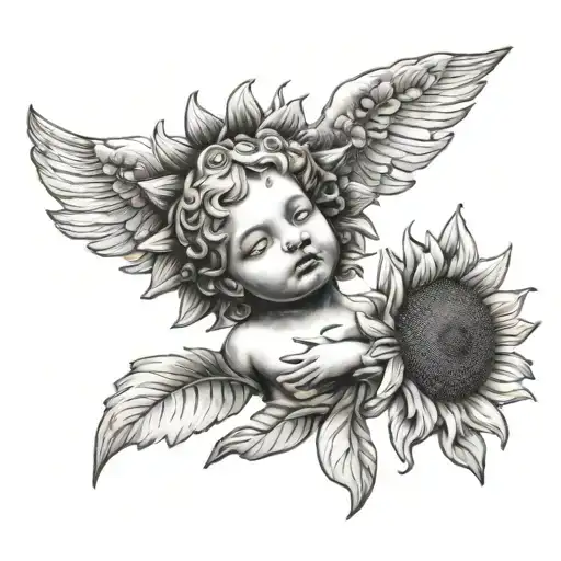 Cherub Sun Flower
