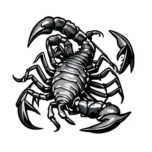 Scorpion And Fishing Anchor
