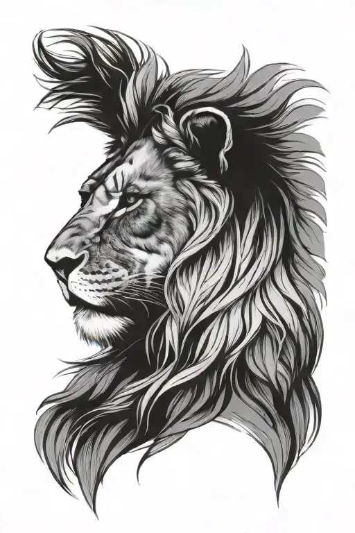 Lion Head Profile