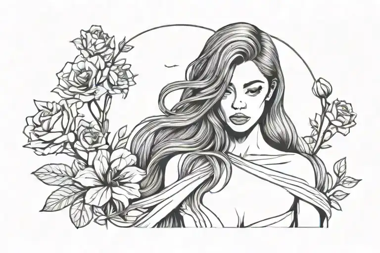 Women Minimal Line Art