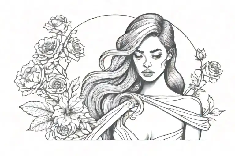 Women Minimal Line Art