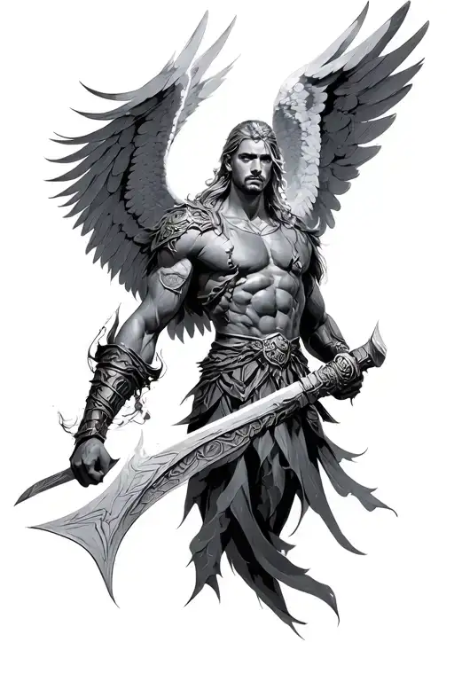 Gabriel Angel Warrior