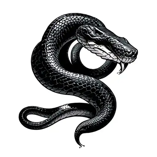 Snake Bites Its Own Tail