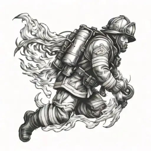 Fire Fighter Human Fantasy