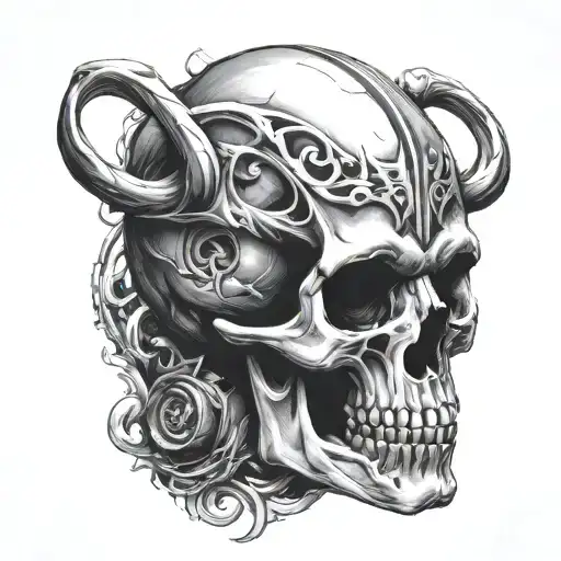 Randy Orton Skull