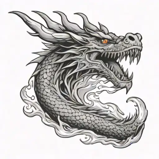 Dragon Breathing Fire