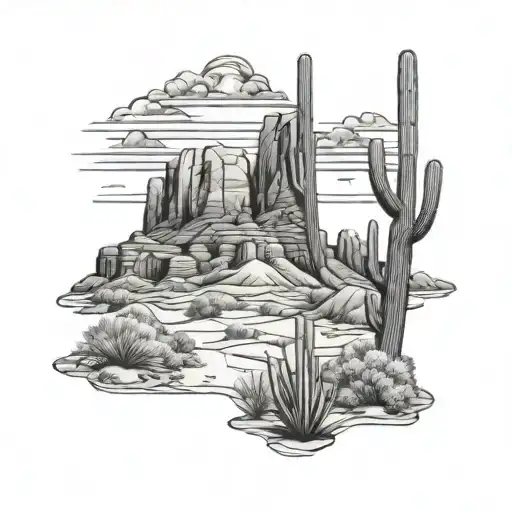 Arizona Desert Landscape