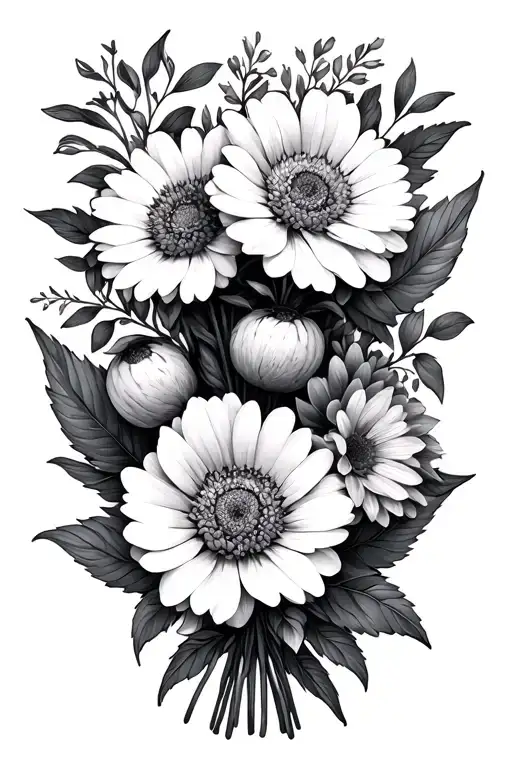 Birth Flower Bouquet