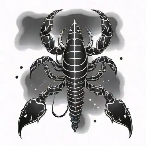 Scorpion Constellation Fleur