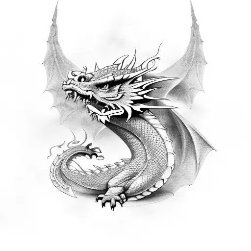 Dragon Lightinig Fire