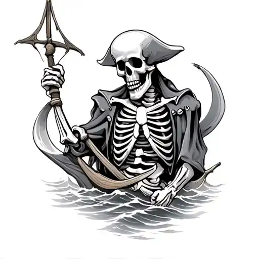 Sea Battle Pirate Skeleton