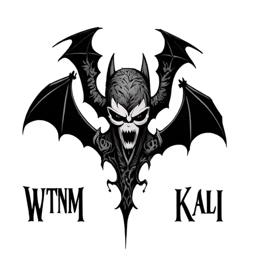 Wtnm Kali Word With Bat Incorporated