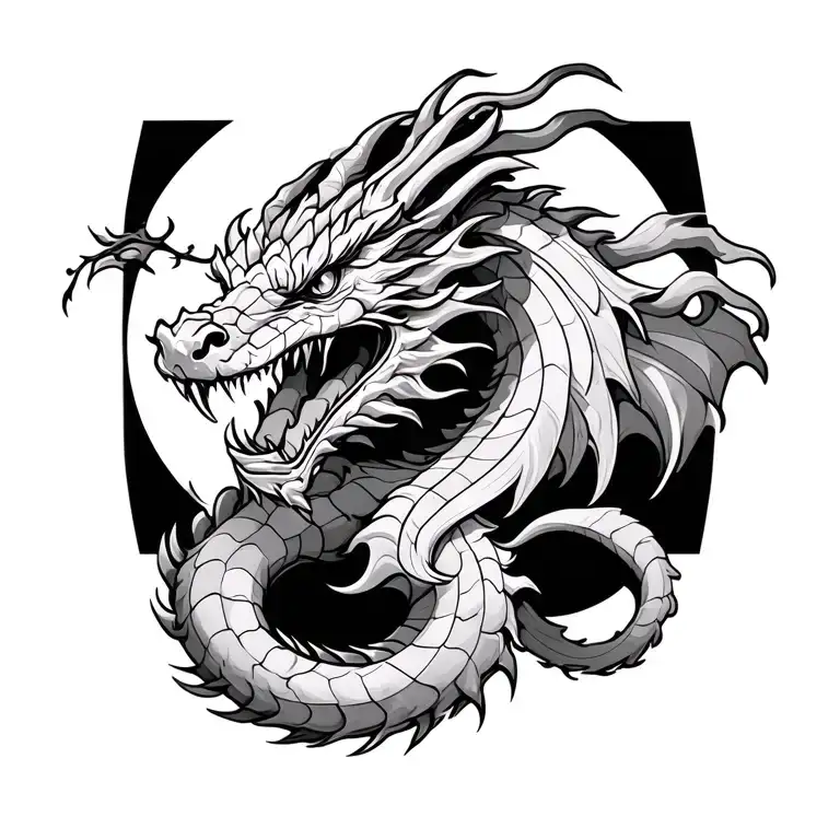 Dragon Tattoo Design