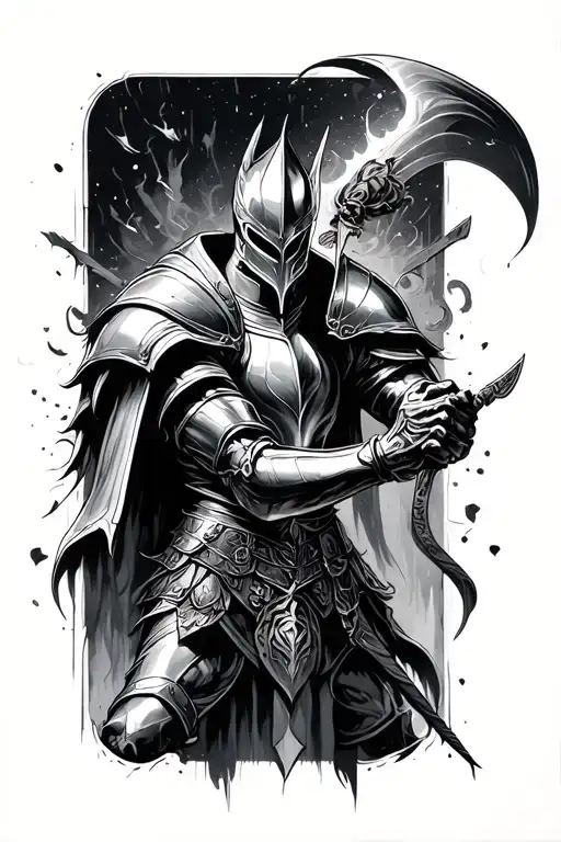 Overthinking Knight Fighting