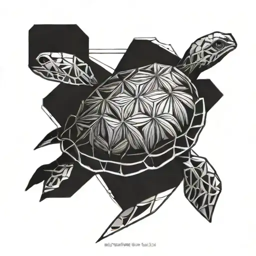 Origami Turtle Fineline