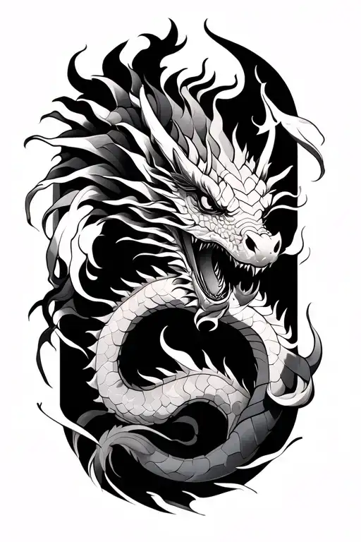 Dragon Irezumi Tattoo Of Dragon