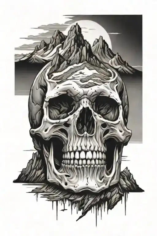 Skull Mountains Inside