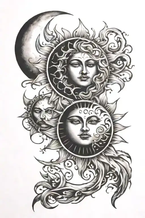 Moon And Sun