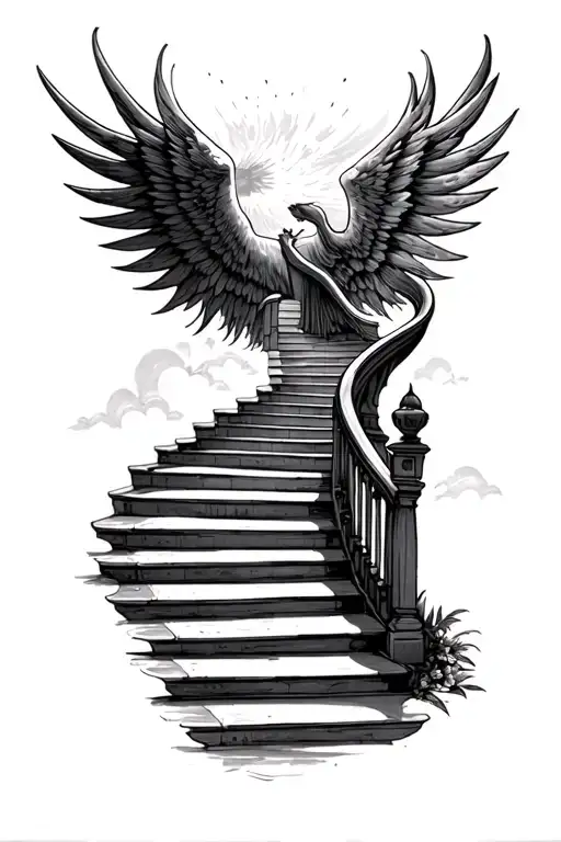 Stairway Leading To Heaven