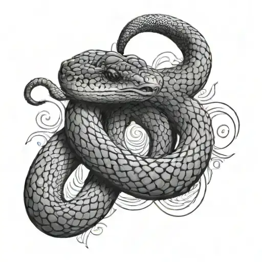 Oroborus Snake Forearm