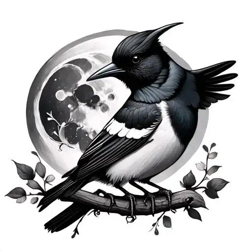 Magpie And The Moon