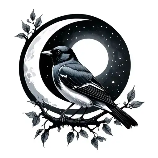Magpie And The Moon