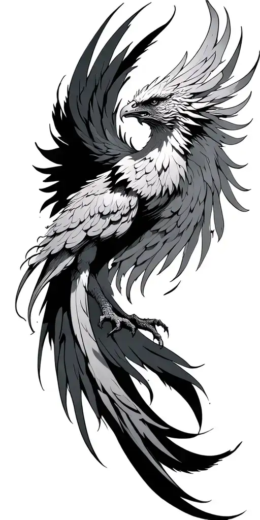 Aggressive Phoenix With A Long Tail