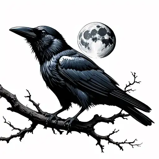 Crow And The Moon