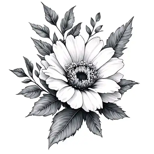 December Birthflower And A April Birth Flower