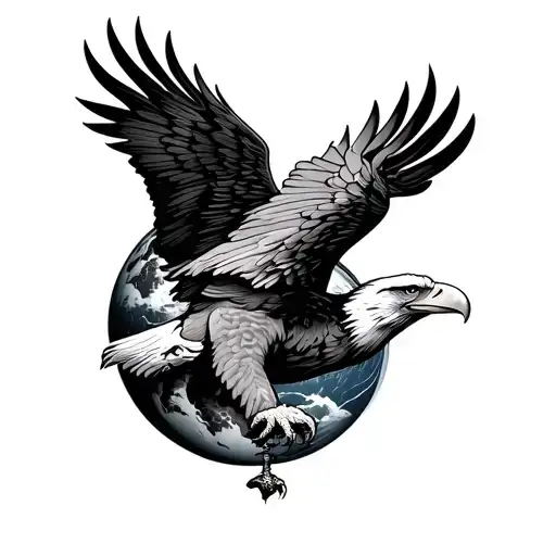 Eagle Watch Globe