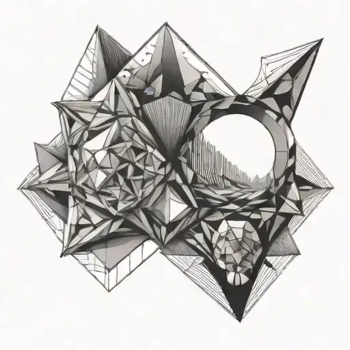 Perspective Fine Line Geometry