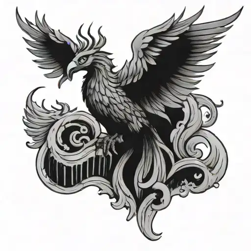 Phoenix On The Stairs