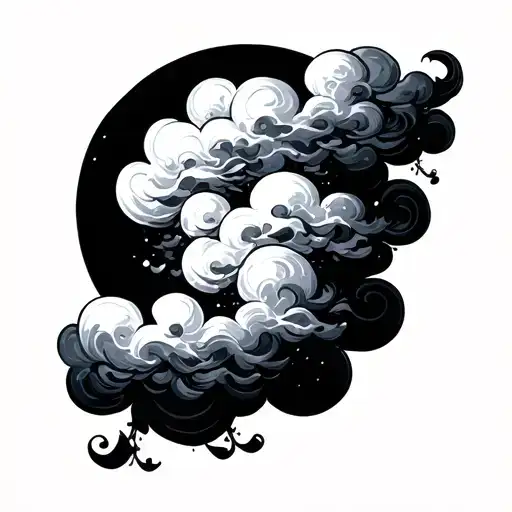 Cloud And Rare Writing