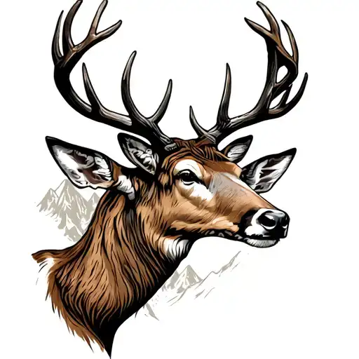 Hunting Dear Mountains Guns