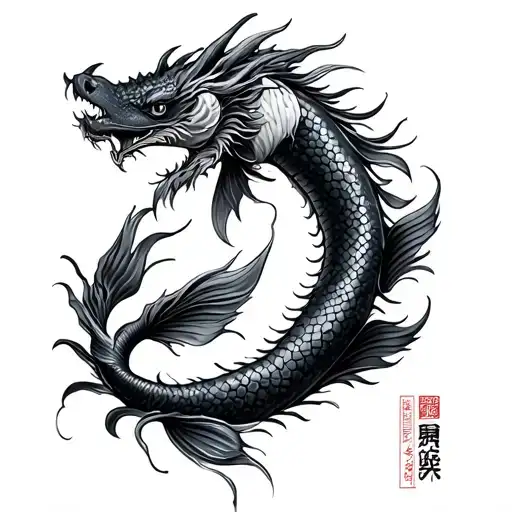 Dragon Koi
