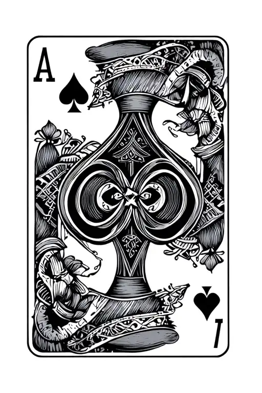 Ace Of Spades Card