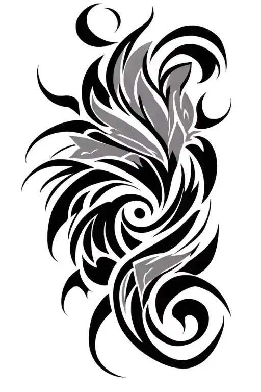 Gothic Tribal Shoulder