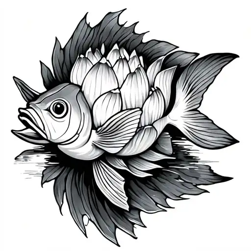 Fish Lotus