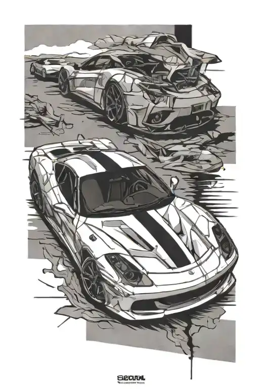 Frank Ocean White Ferrari Car