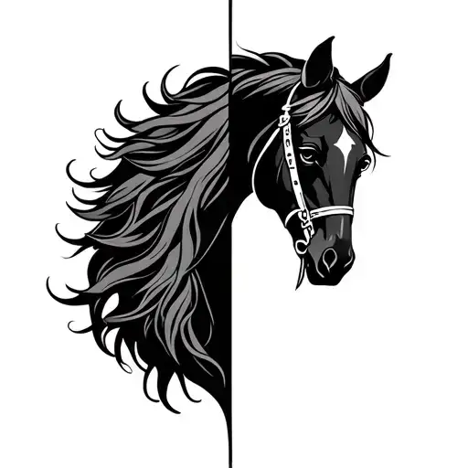 Half Girl Half Horse Sagittarius Symbol