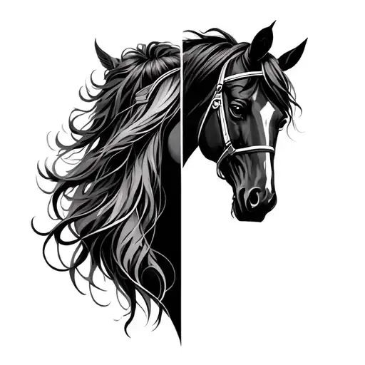 Half Girl Half Horse Sagittarius Symbol