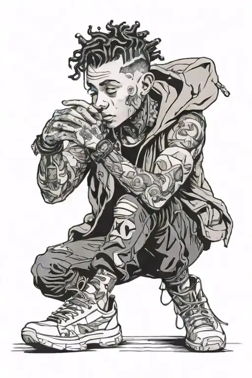 I Would Like A Music Related Tattoo Inspired By Rapper Lil Skies