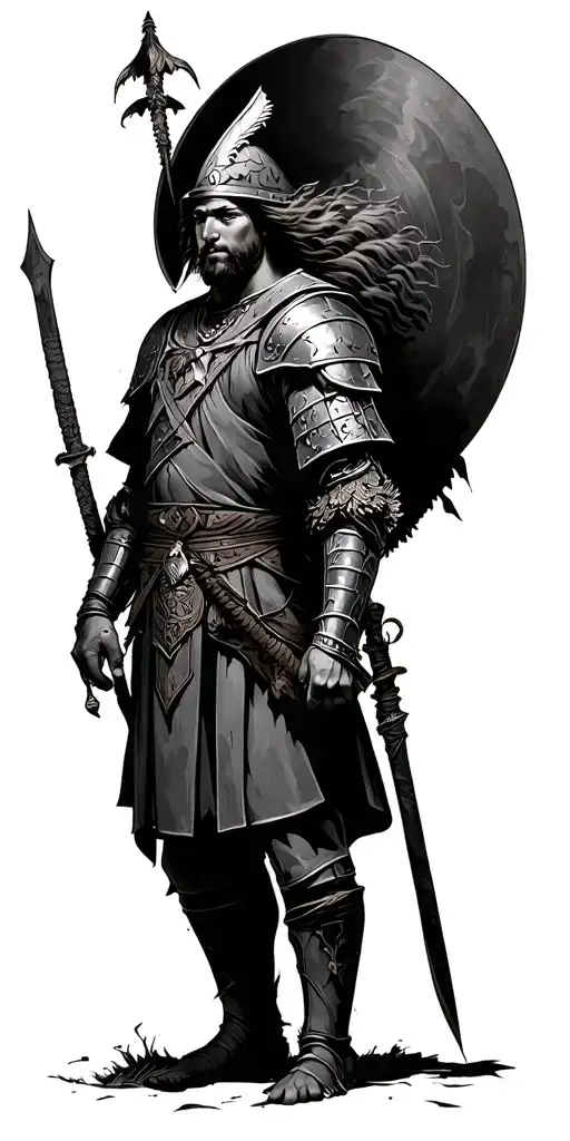 Warrior Based On 1804 Haitain Revolution