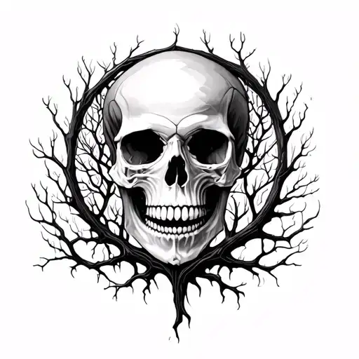 Skull Tree Of Life